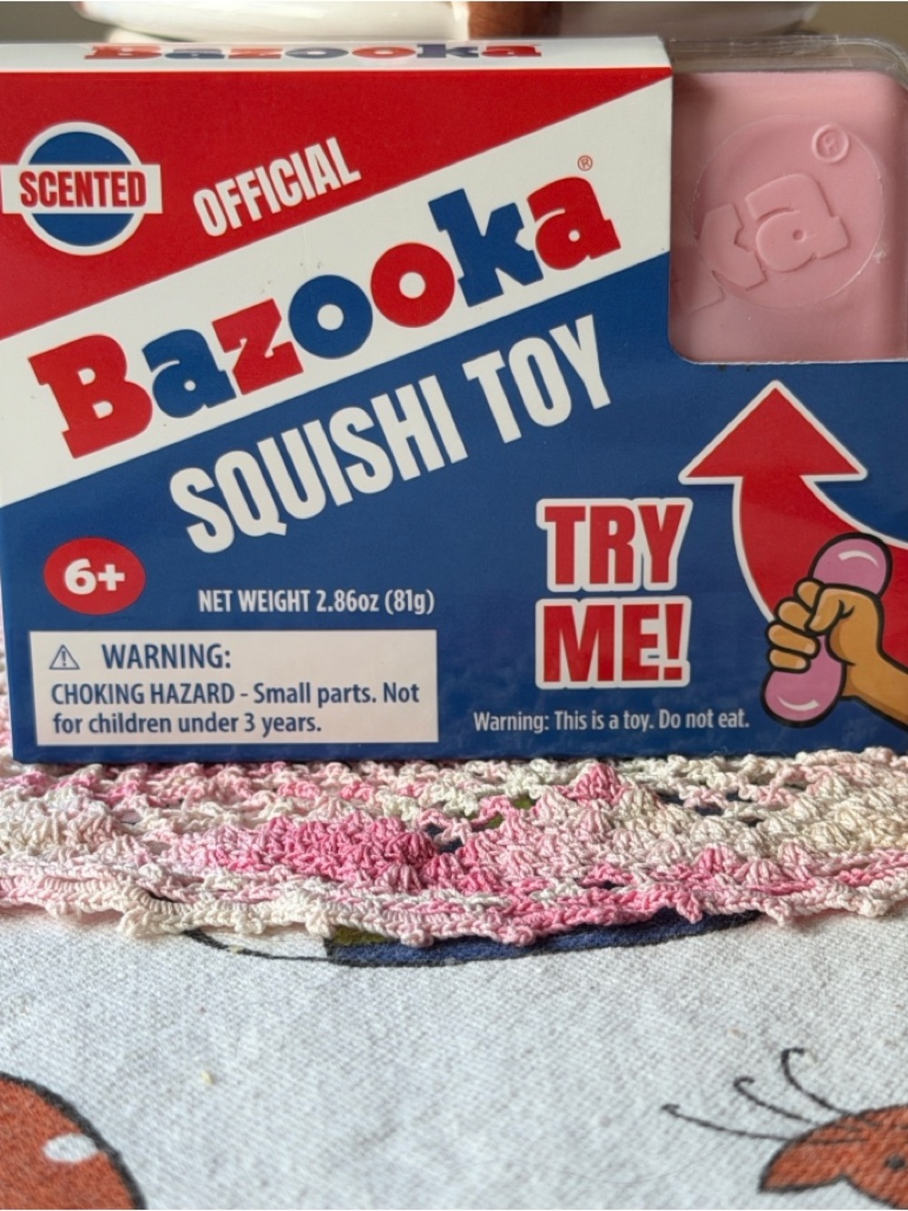 🩷 OFFICIAL BAZOOKA SQUISHI TOY 🩷 NWT 🩷 - Picture 2 of 16